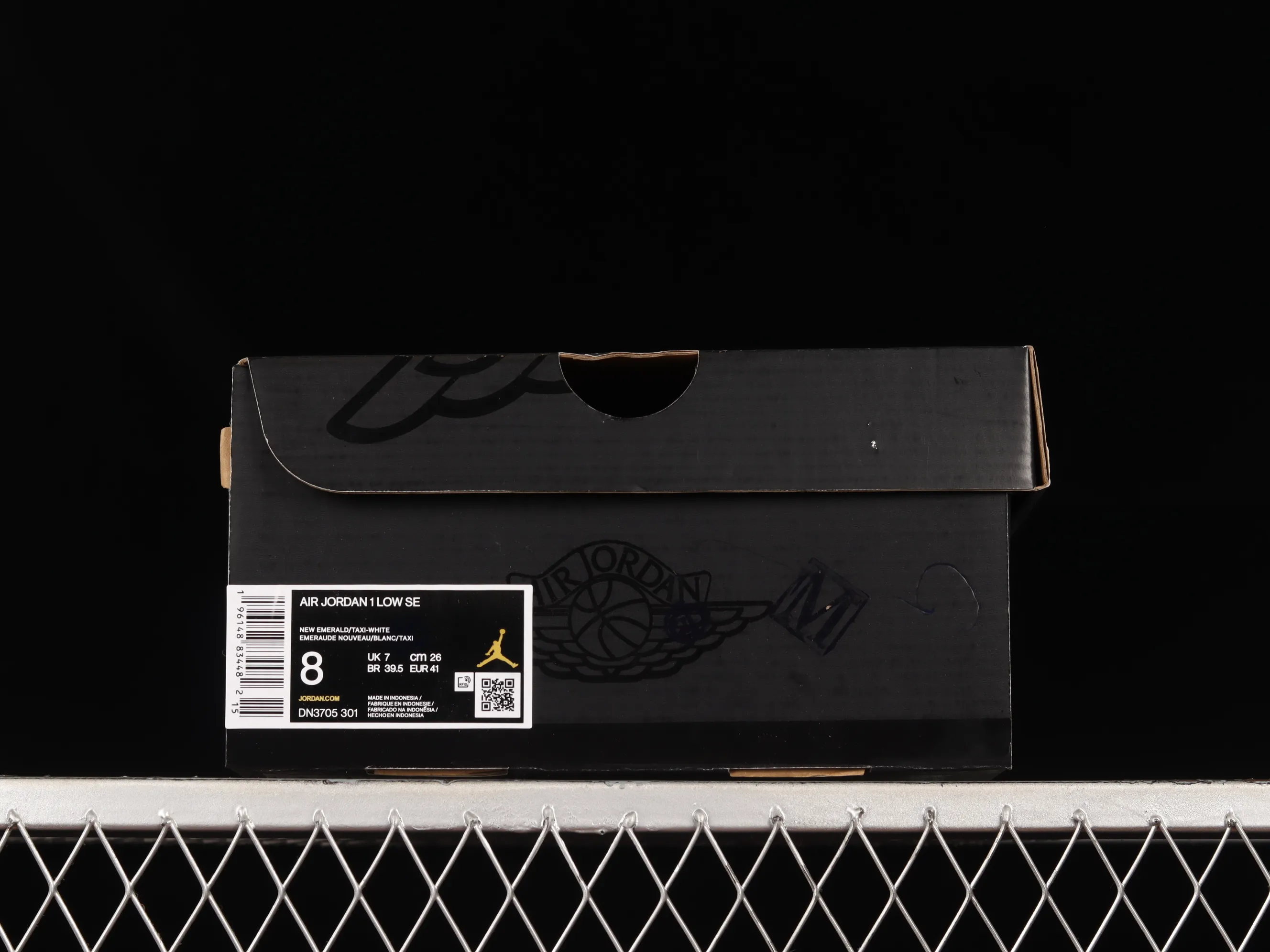 All categories Air Jordan Jordan series basketball shoes Air Jordan 1 Low G version pure original Air Jordan 1 Low "New Emerald" AJ1 Joe 1 emerald retro basketball shoes DN3705-301